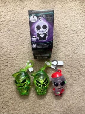 Tim Burton's Nightmare Before Christmas Shake N Swirl Figures (SET OF 3)